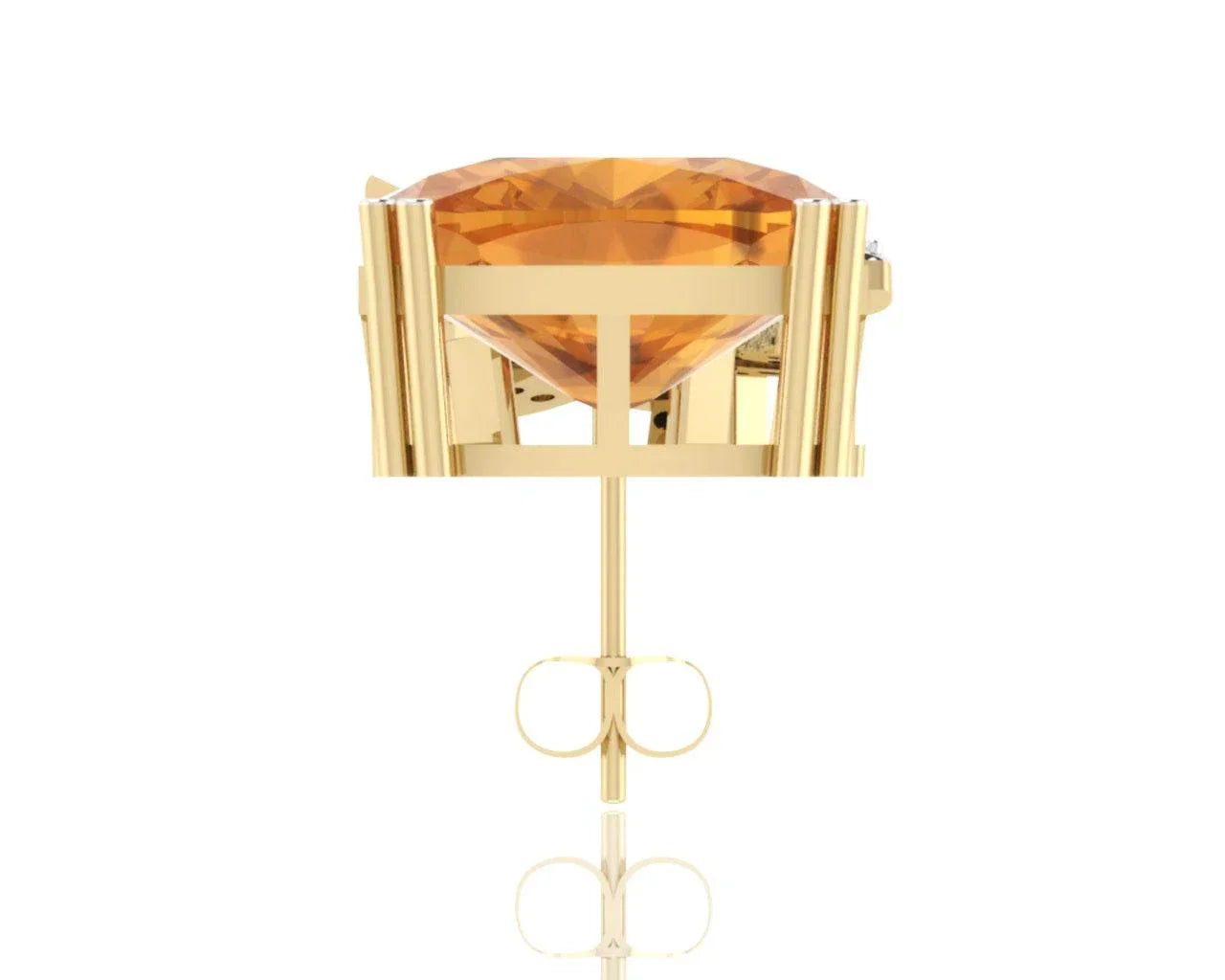 Kate Diamond & Citrine Earrings - Jewelslane