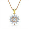 Kay Round Brilliant Cut Lab Diamond Pendant in Yellow Gold, Rose Gold, and White Gold – JewelsLane