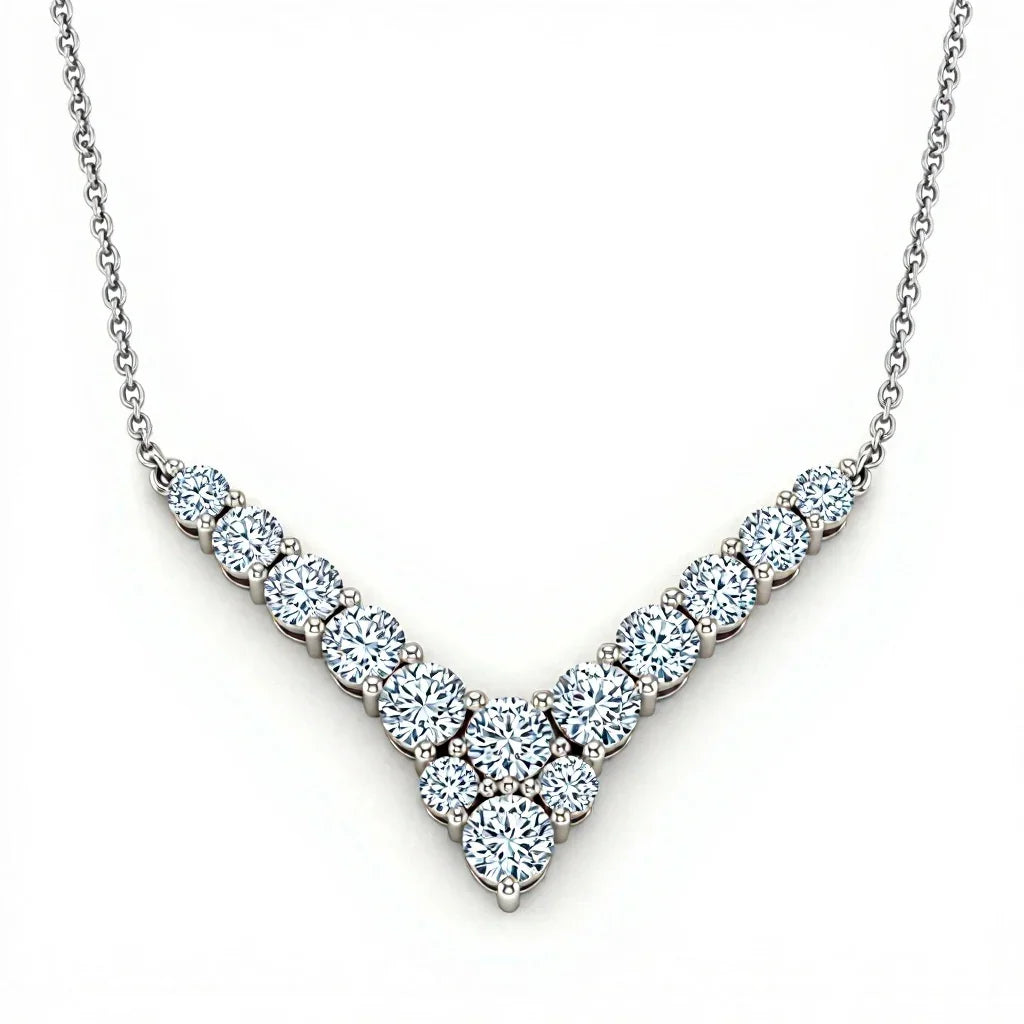 Keil Lab Diamond Solitaire Necklace in Yellow Gold, Rose Gold, and White Gold – JewelsLane