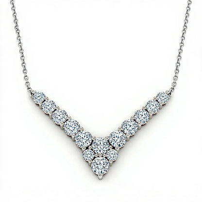 Keil Lab Diamond Solitaire Necklace in Yellow Gold, Rose Gold, and White Gold – JewelsLane