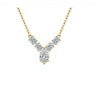 Kenna Pear Shape Lab Diamond Solitaire Pendant Necklace in Yellow Gold, Rose Gold, and White Gold – JewelsLane