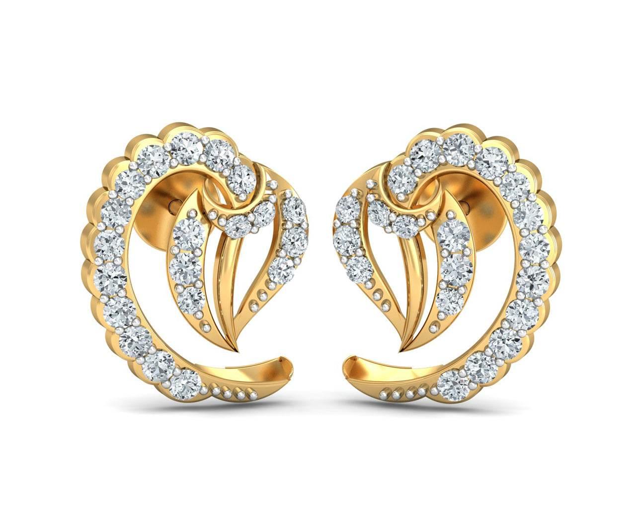 Keva Diamond Earrings Primary Image