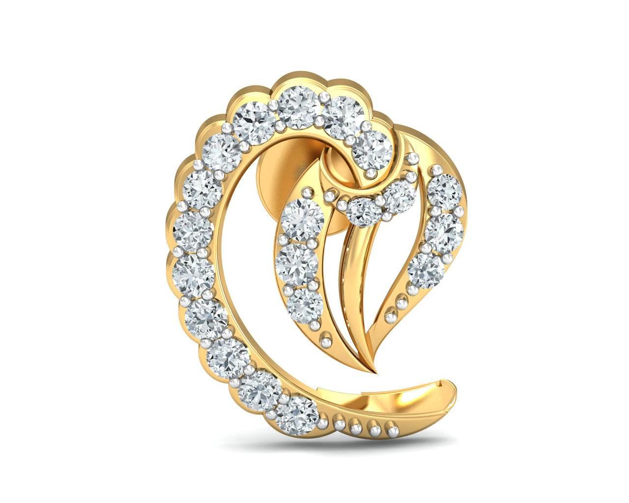 Keva Diamond Earrings Additional Image 2