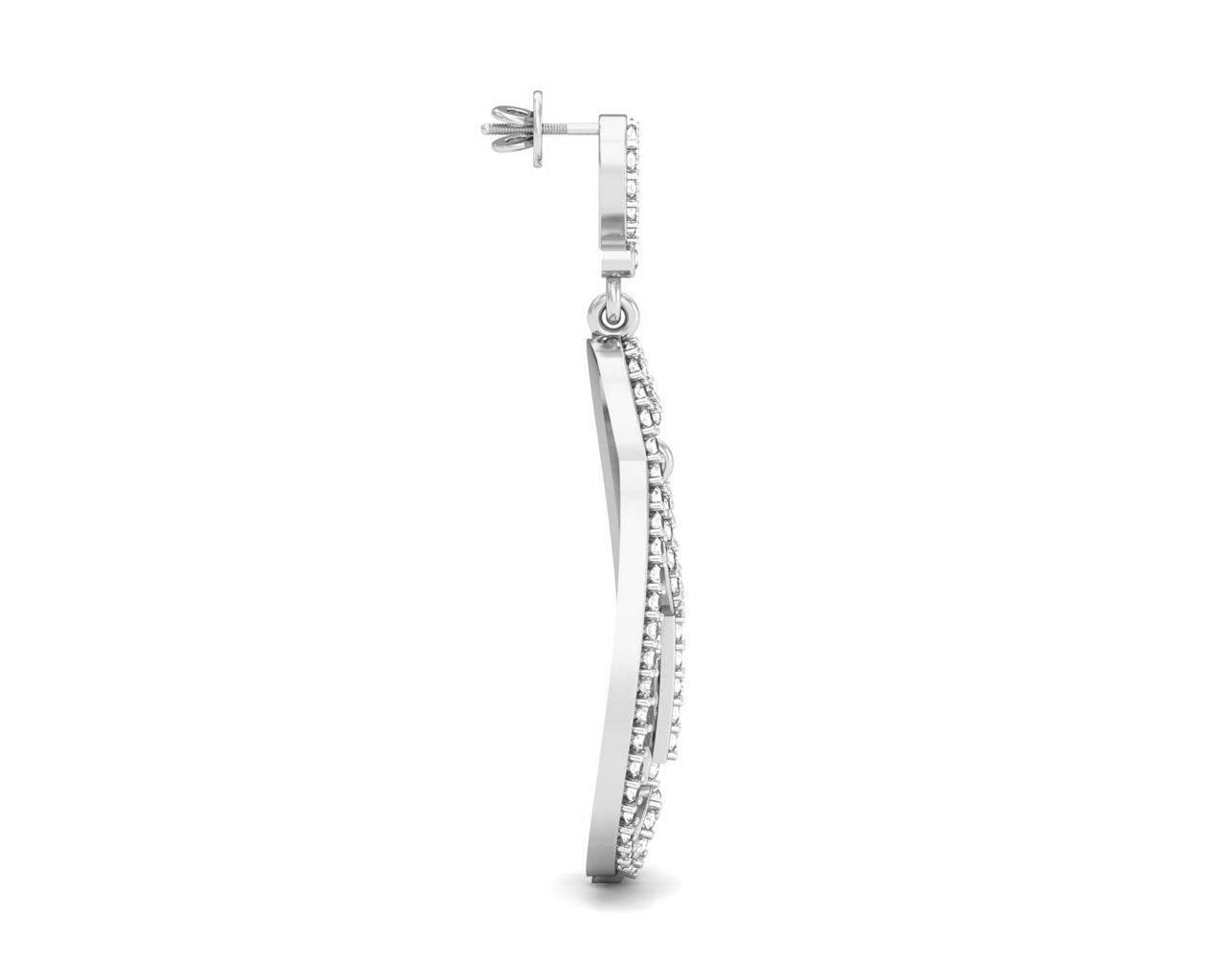 Key To My Heart Long Earrings Additional Image 5