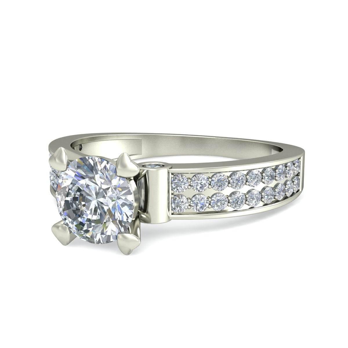 Disha Diamond Ring - Jewelslane