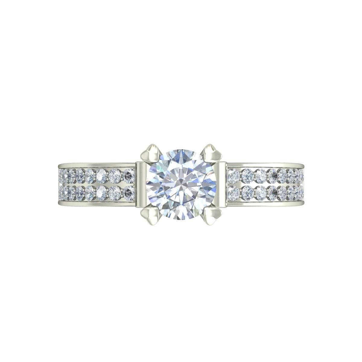 Disha Diamond Ring - Jewelslane