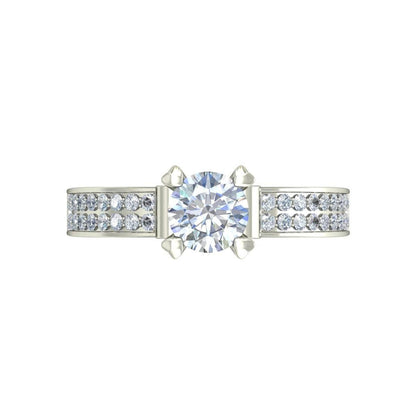Disha Diamond Ring - Jewelslane
