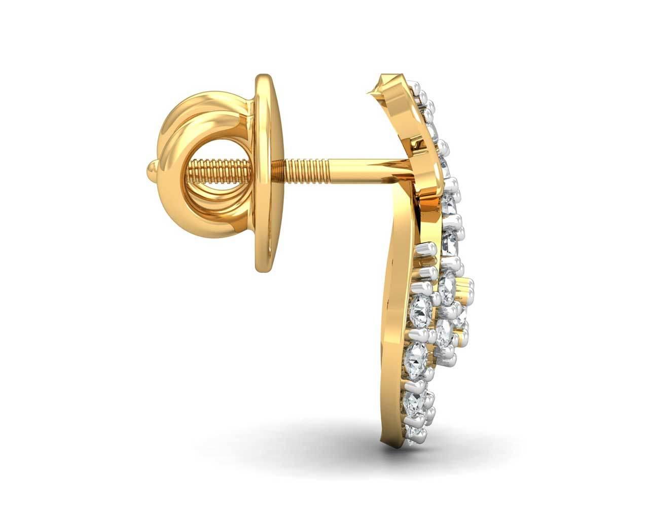 Lea Diamond Eartops - Jewelslane