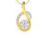 Leba diamond Pendant In gold Primary Image