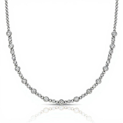 Lisa lab Grown Diamond Necklace in Gold - Jewelslane