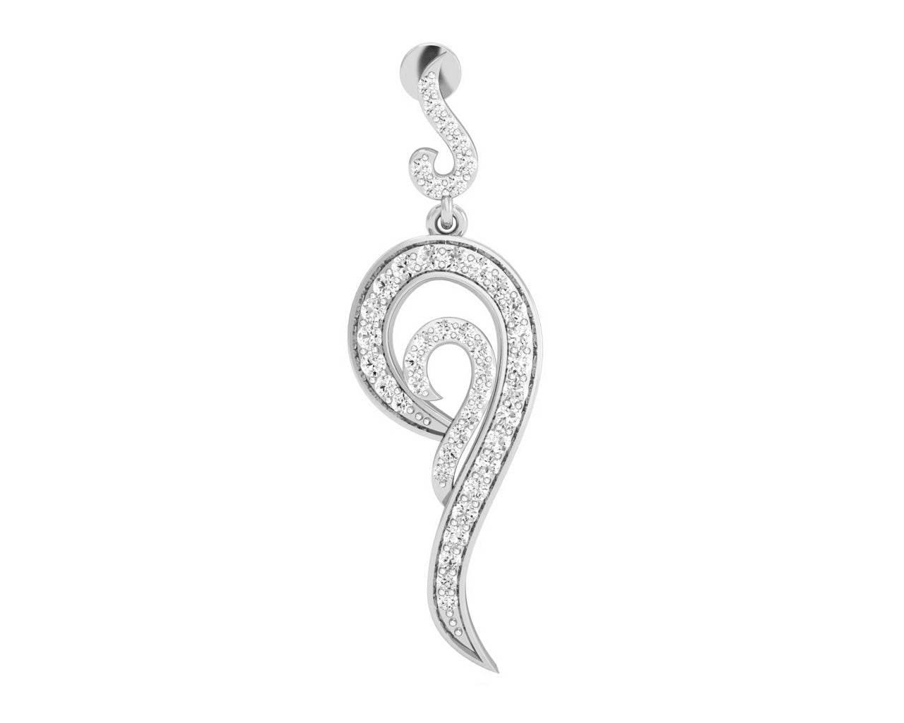 Mohani Diamond Danglers - Jewelslane