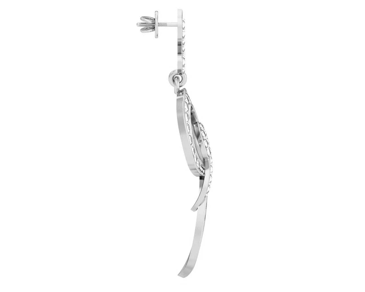 Mohani Diamond Danglers - Jewelslane