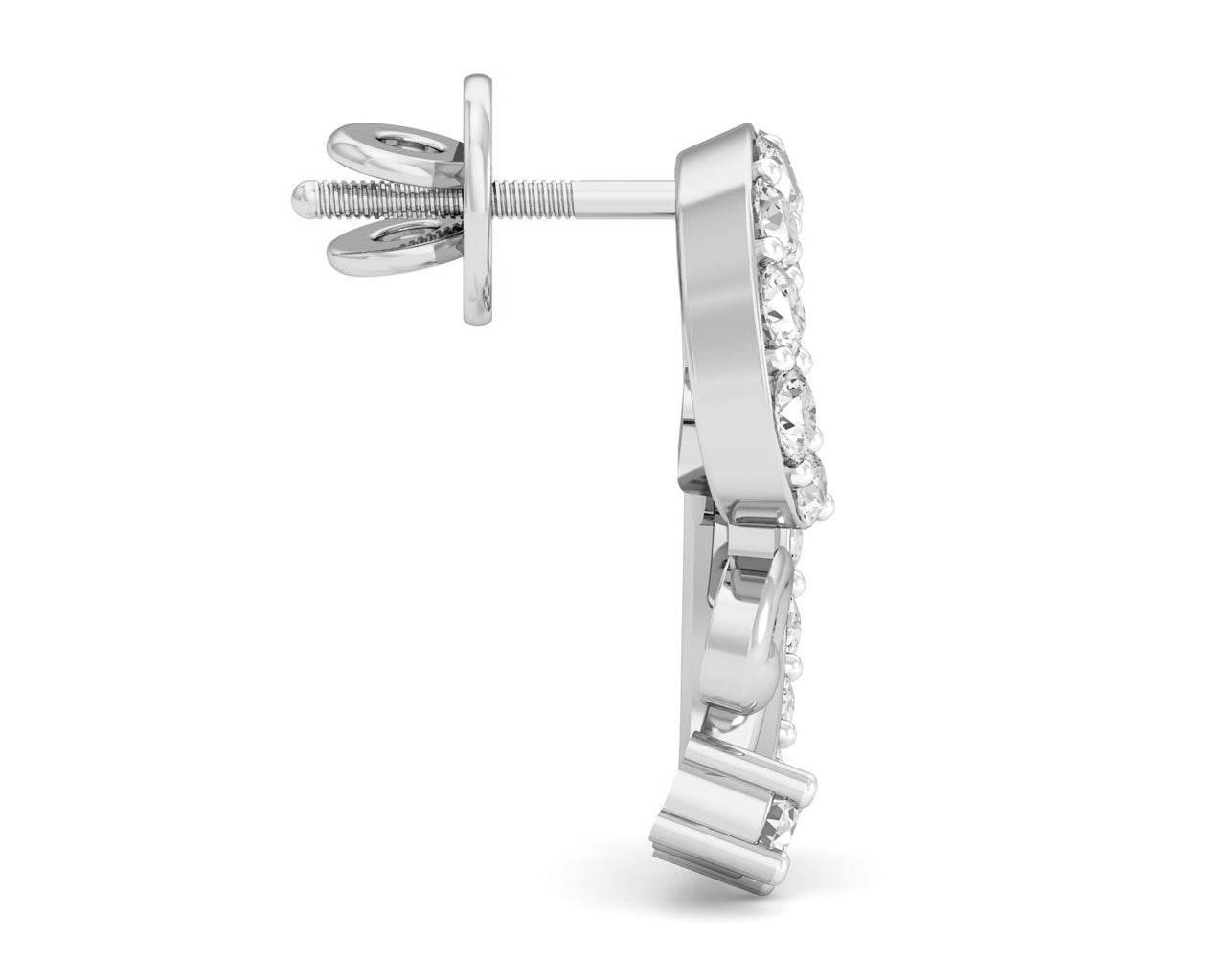 Nawra Diamond Earrings - Jewelslane