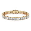 Nona Princess Cut Lab Grown Diamonds Tennis Bracelet - Jewelslane