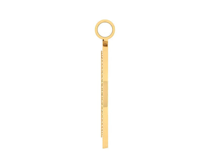 Om Gold Pendant With Diamonds - Jewelslane