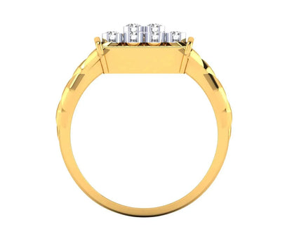 Percy diamond ring in 14k Gold - Jewelslane