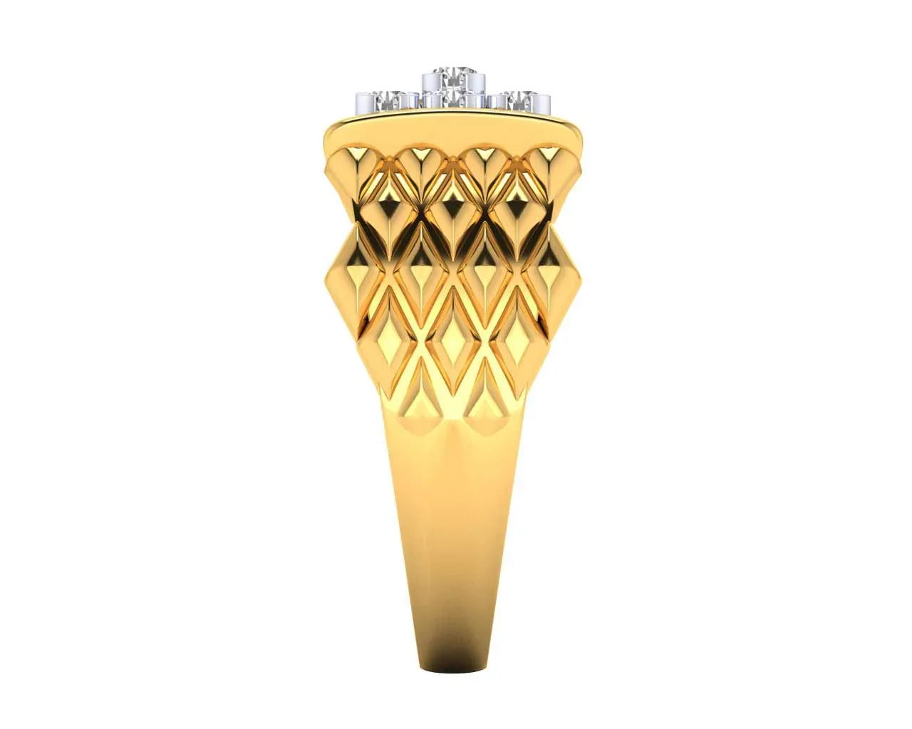 Percy diamond ring in 14k Gold - Jewelslane