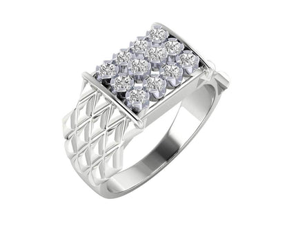 Percy diamond ring in 14k Gold - Jewelslane