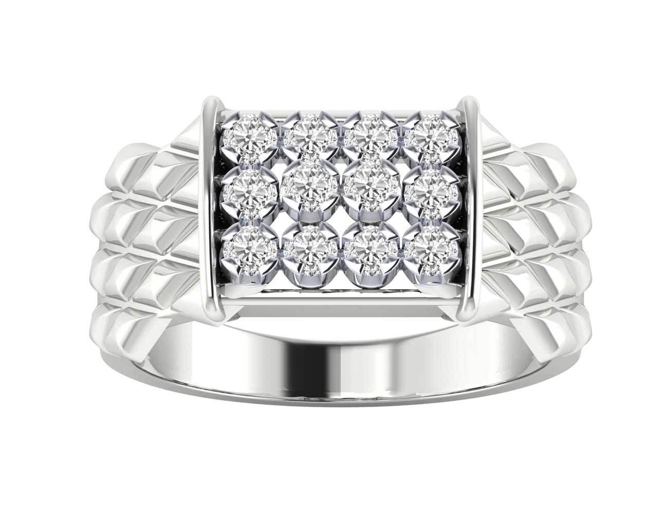 Percy diamond ring in 14k Gold - Jewelslane