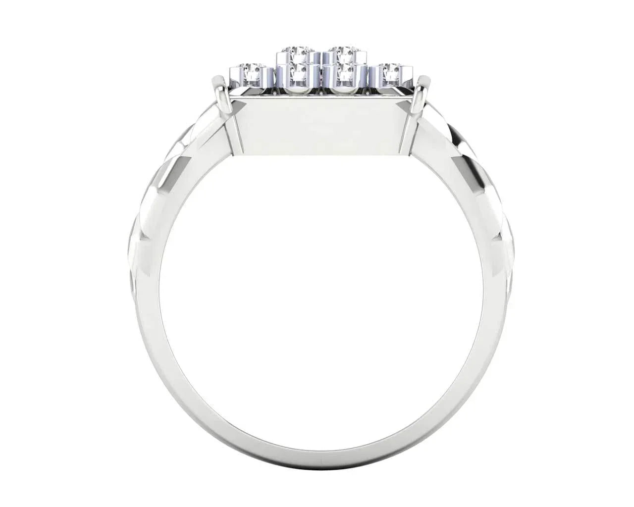 Percy diamond ring in 14k Gold - Jewelslane