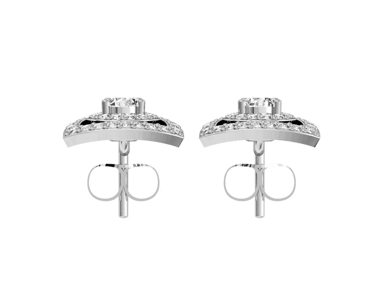Petite Diana diamond Drop Earrings - Jewelslane