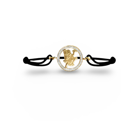 Hanuman Gold Diamond Bracelet