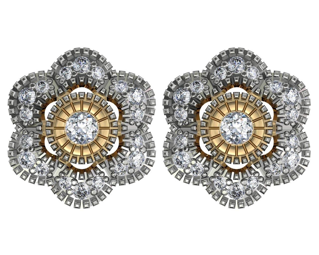 Priya Dainty Diamond Earrings - Jewelslane