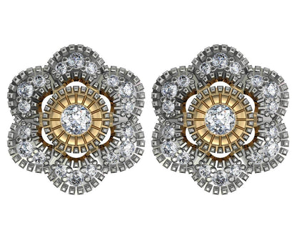 Priya Dainty Diamond Earrings - Jewelslane