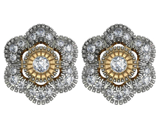 Priya Dainty Diamond Earrings - Jewelslane