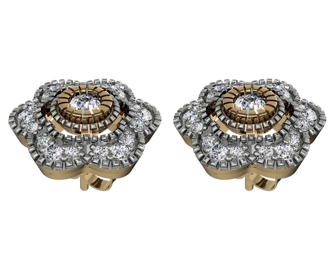 Priya Dainty Diamond Earrings - Jewelslane
