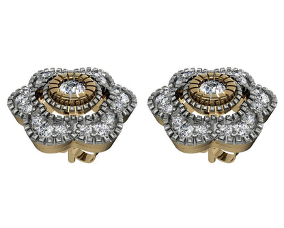 Priya Dainty Diamond Earrings - Jewelslane