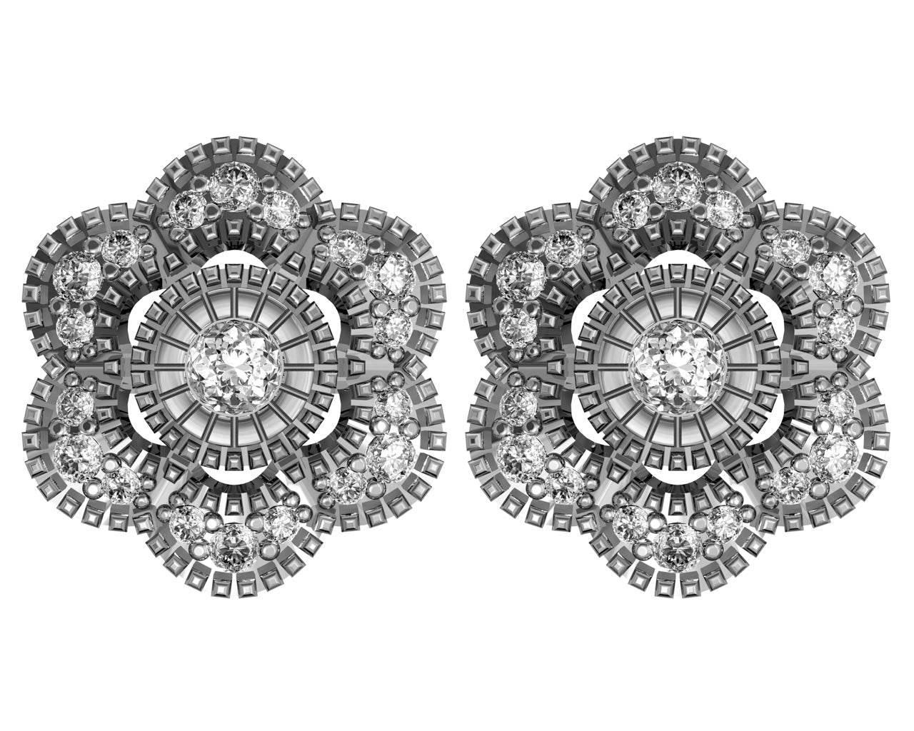 Priya Dainty Diamond Earrings - Jewelslane