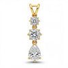 Raha Lab Grown Diamond Solitaires Pendant - Jewelslane