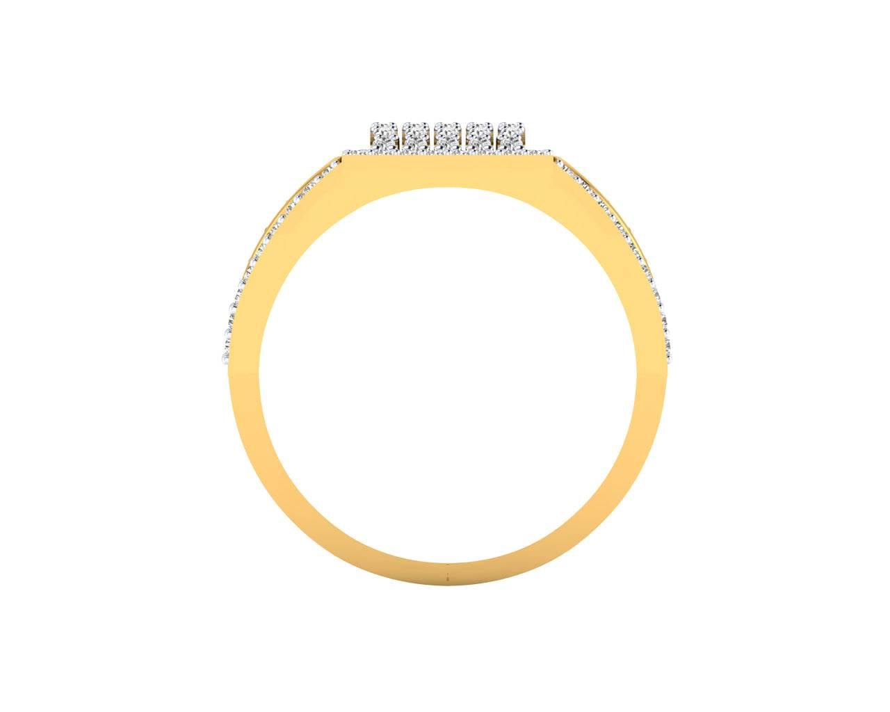 Ramsey diamond ring in 18k Gold - Jewelslane