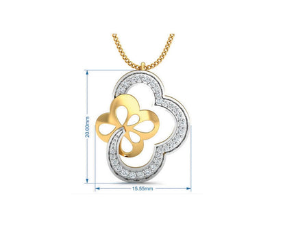 Resa Diamond Pendant - Jewelslane