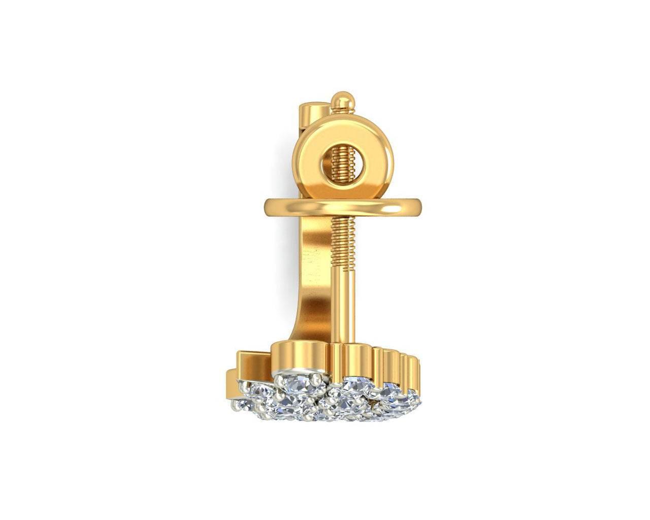 Rili Diamond Half Balis - Jewelslane