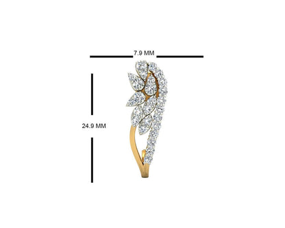 Rili Diamond Half Balis - Jewelslane