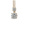 Riva Lab Grown Diamond Solitaire Pendant - Jewelslane