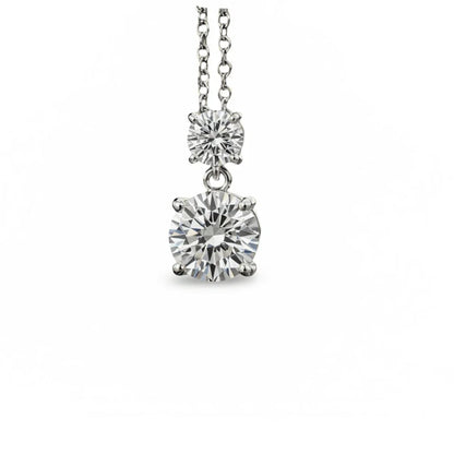 Riva Lab Grown Diamond Solitaire Pendant - Jewelslane