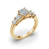 Roica Lab Grown Round Brilliant cut solitaire diamond ring - Jewelslane