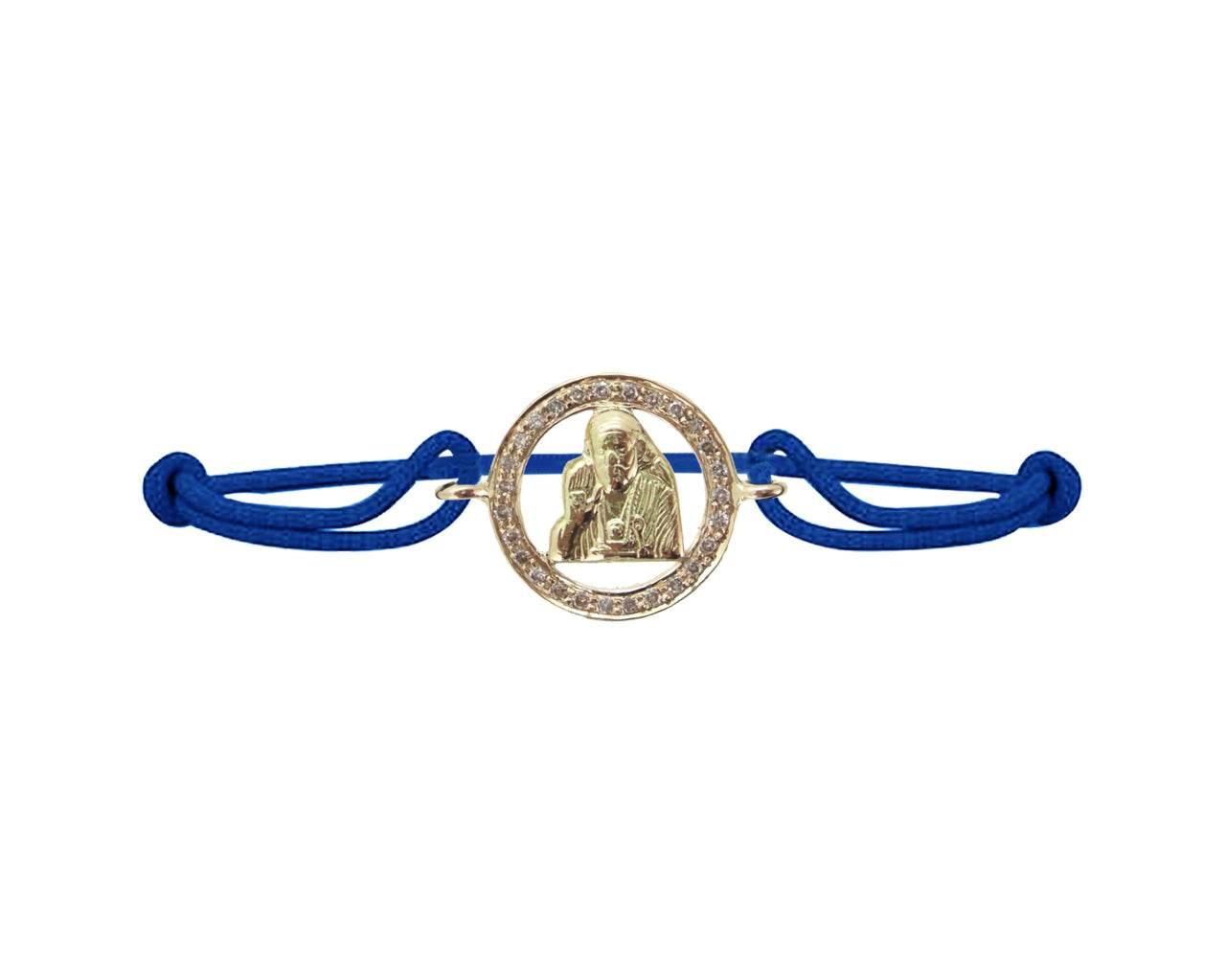 Sai Ram Border Diamond Bracelet - Jewelslane