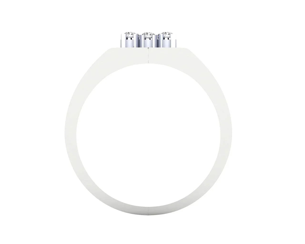 Sam Gents Diamond Ring in 14K Gold - Jewelslane