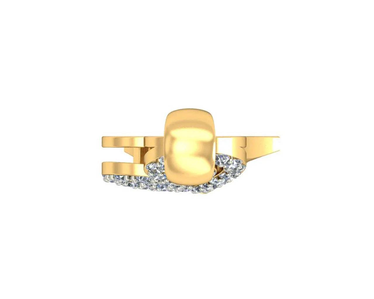 Sana Diamond Pendant in gold - Jewelslane