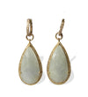 White Sapphire & Diamond Earrings - Jewelslane