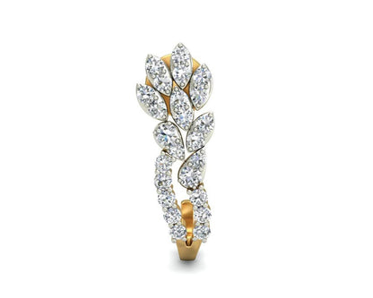 Sara Diamond Earrings in Gold - Jewelslane