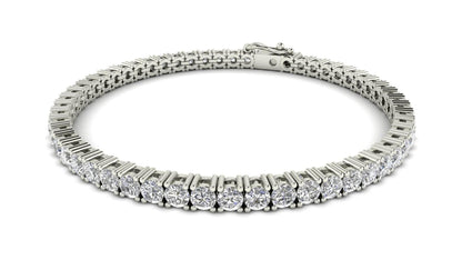 Seher Lab Grown Diamond Tennis Bracelet in Gold - Jewelslane