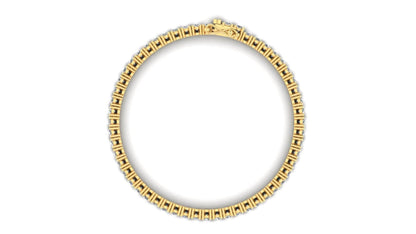 Seher Lab Grown Diamond Tennis Bracelet in Gold - Jewelslane