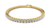 Seher Lab Grown Diamond Tennis Bracelet in Gold - Jewelslane