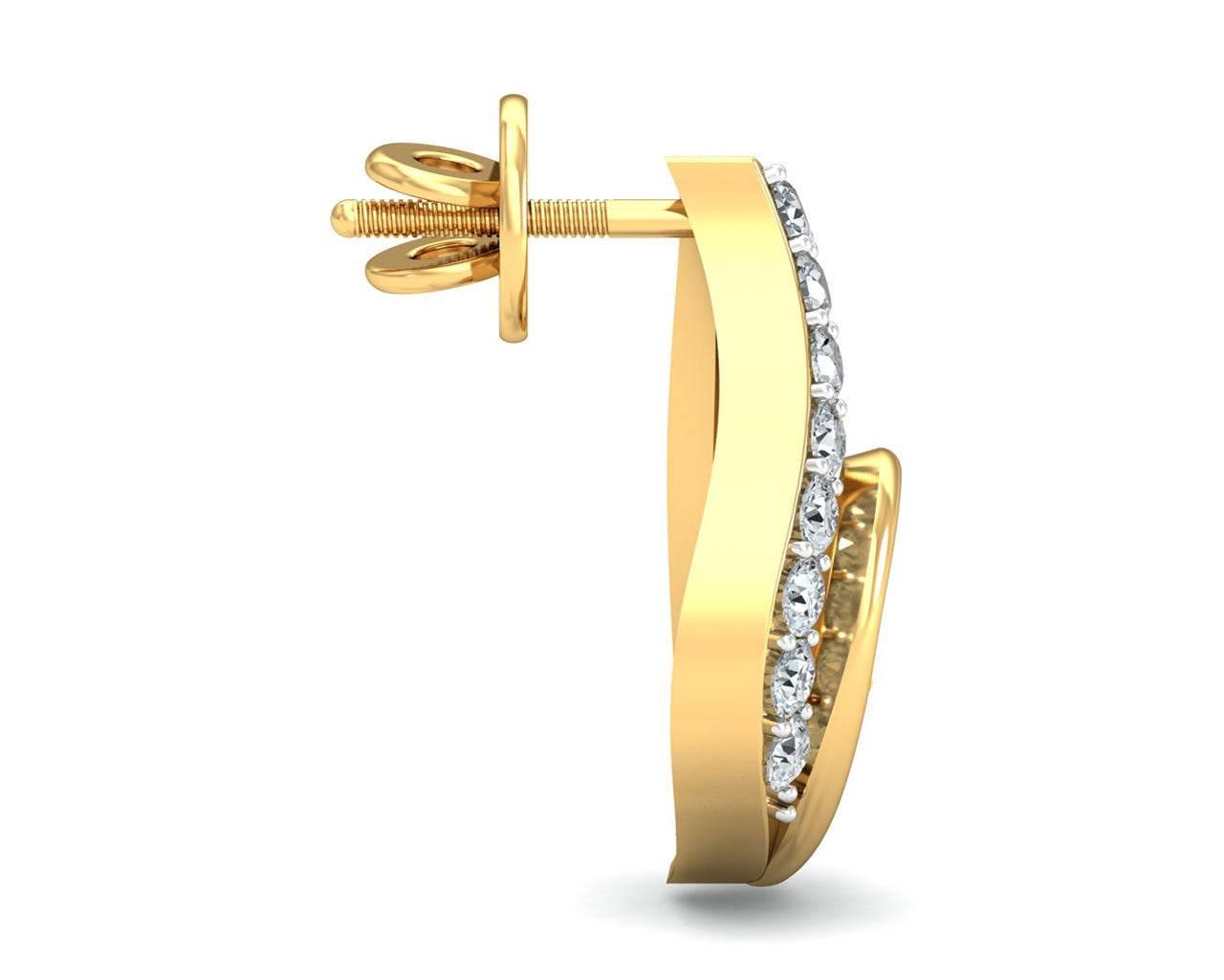 Shama Diamond Earrings - Jewelslane