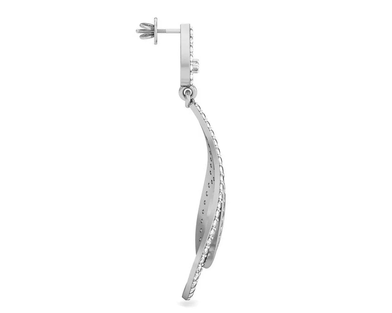 Siddhi Diamond Earrings - Jewelslane
